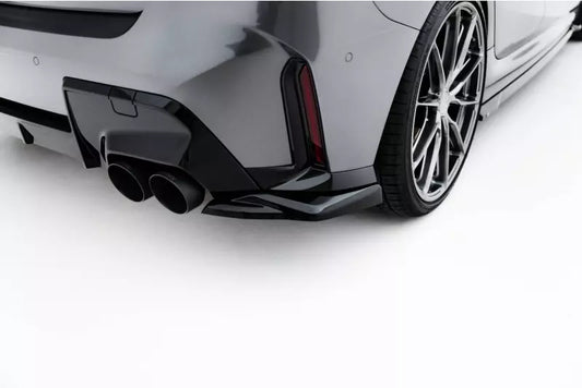 Maxton Design Diffusor Flaps V.5 für BMW M135i F70 Hochglanz schwarz – Ansicht 1