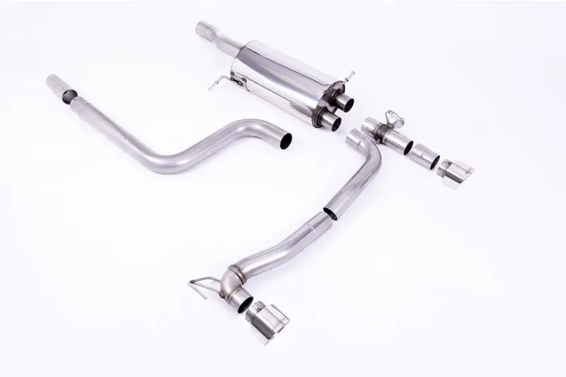 Maxton Design Heckdiffusor mit Milltek Sportauspuff für Ford Fiesta ST Mk8 – Ansicht 2