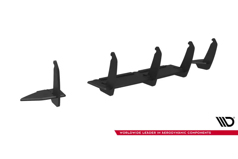Maxton Design Street Pro Heckdiffusor V.2 für Ford Focus RS Mk3 (US-Version) Schwarz – Ansicht 4