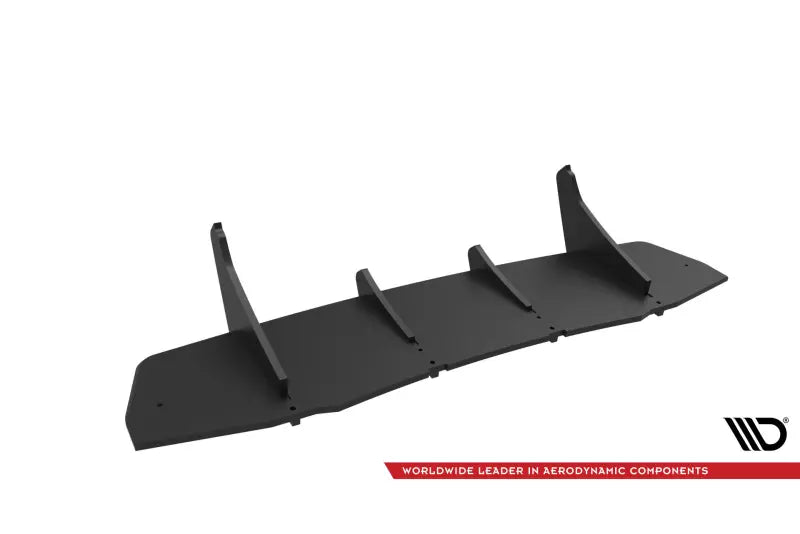 Maxton Design Street Pro Heckdiffusor für Ford Mustang GT Mk7 Schwarz – Ansicht 4