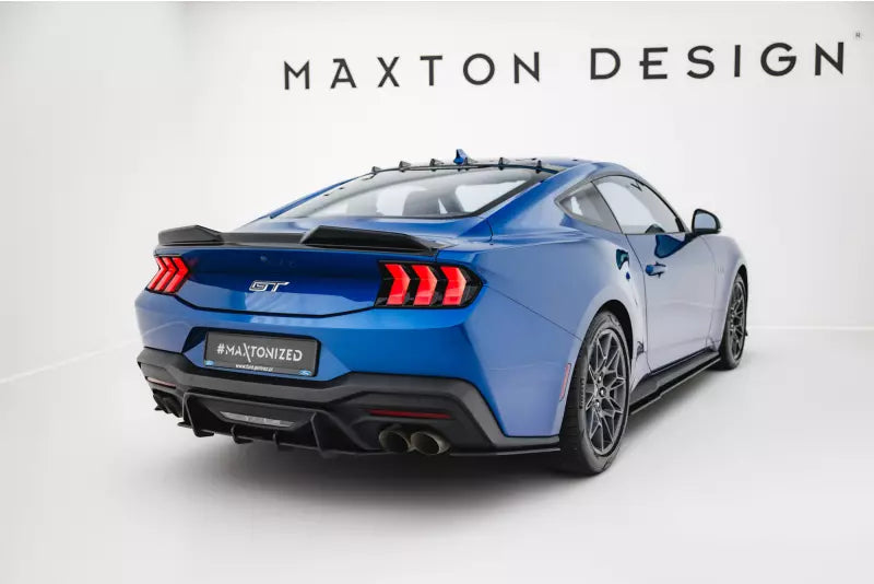 Maxton Design Street Pro Diffusor Flaps für Ford Mustang GT Mk7 Schwarz – Ansicht 2