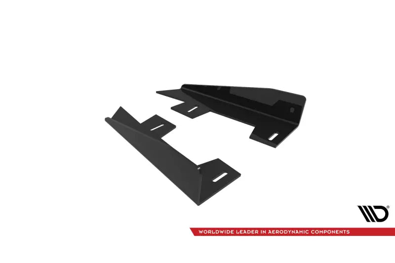 Maxton Design Diffusor Flaps für Ford Mustang GT Mk7 Hochglanz schwarz – Ansicht 4