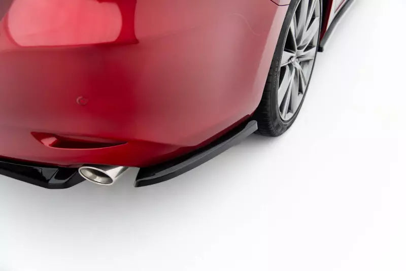 Maxton Design Diffusor Flaps für Mazda 6 Limousine Mk3 Facelift Hochglanz schwarz – Ansicht 1