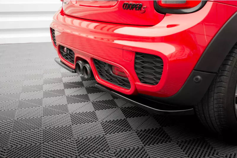 Maxton Design Diffusor Flaps für Mini Cooper S John Copper Works F56 Hochglanz schwarz – Ansicht 1