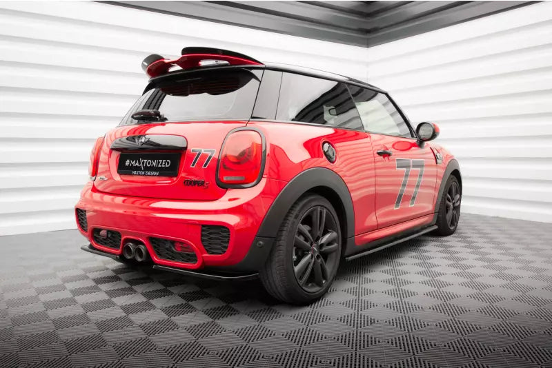 Maxton Design Diffusor Flaps für Mini Cooper S John Copper Works F56 Hochglanz schwarz – Ansicht 3