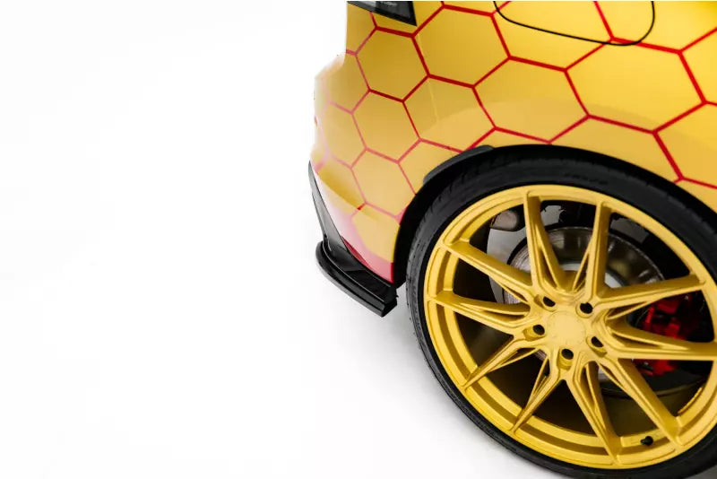 Maxton Design Diffusor Flaps V.4 für VW Golf 8 GTI Clubsport Facelift Hochglanz schwarz – Ansicht 3