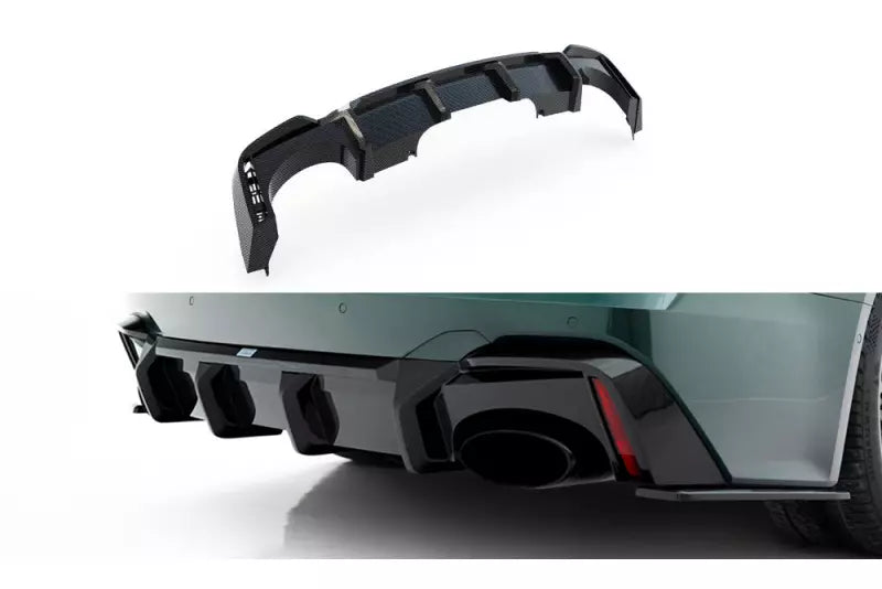 Maxton Design Carbon Heckdiffusor für Audi RS6 / RS7 C8 mit Anhängerkupplung – Ansicht 1