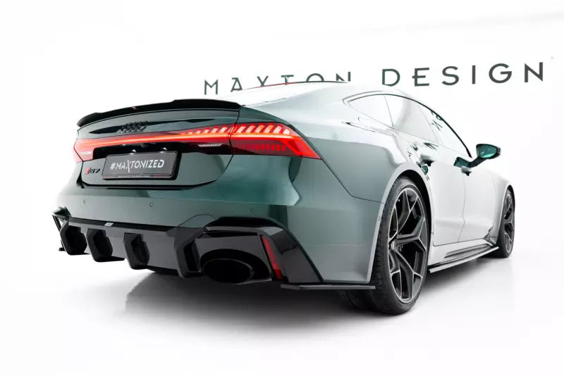Maxton Design Carbon Heckdiffusor für Audi RS6 / RS7 C8 mit Anhängerkupplung – Ansicht 2