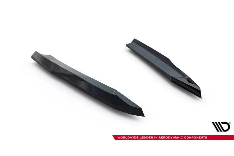 Maxton Design Diffusor Flaps V.5 für Skoda Octavia RS Liftback / Combi Mk4 / Mk4 Facelift Hochglanz schwarz – Ansicht 4