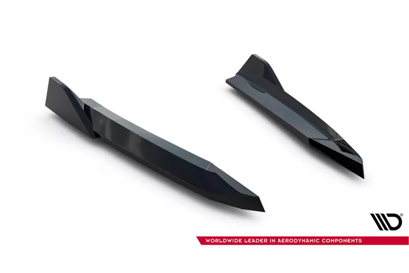 Maxton Design Diffusor Flaps V.6 für Skoda Octavia RS Liftback / Combi Mk4 / Mk4 Facelift Hochglanz schwarz – Ansicht 4