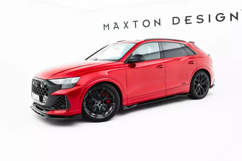 Maxton Design Seitenschweller (Paar) für Audi RSQ8 Mk1 Facelift Hochglanz schwarz – Ansicht 2