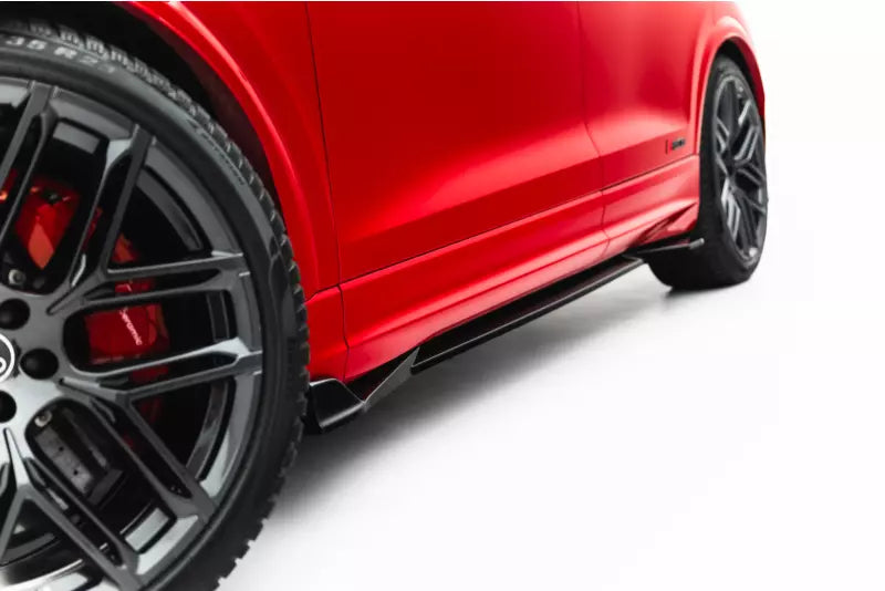 Maxton Design Seitenschweller (Paar) für Audi RSQ8 Mk1 Facelift Hochglanz schwarz – Ansicht 4