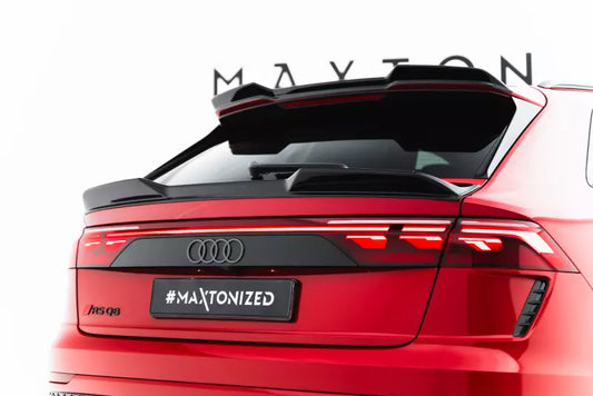 Maxton Design Heckspoiler 3D (unten) für Audi Q8 / SQ8 / Q8-S-Line / RSQ8 Mk1 2019-2025 Hochglanz schwarz – Ansicht 1