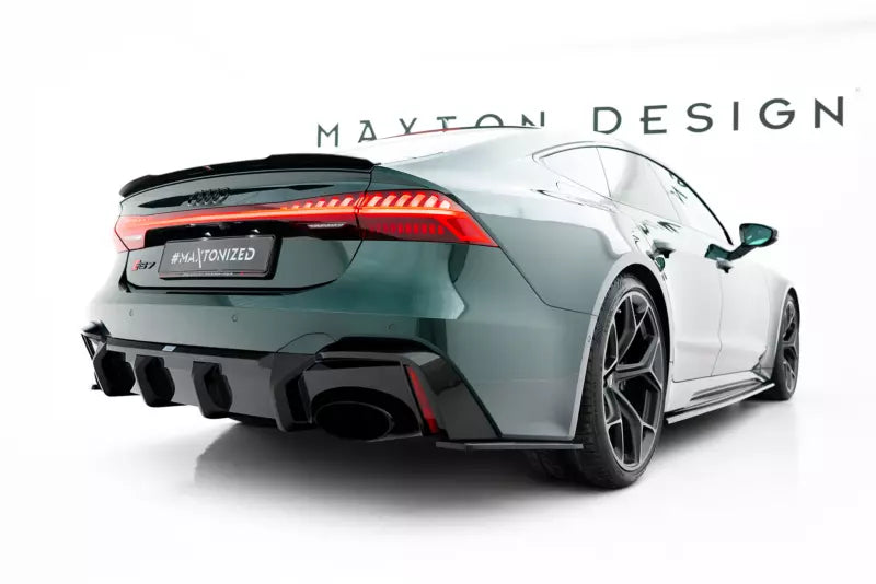 Maxton Design Carbon Diffusor Flaps für Audi RS6 / RS7 C8 – Ansicht 2