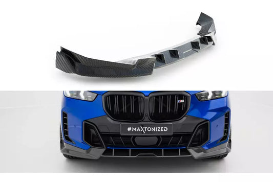 Maxton Design Carbon Frontlippe für BMW X5 M-Paket G05 Facelift – Ansicht 1