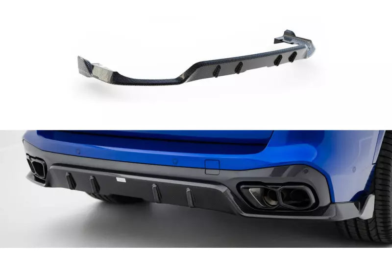 Maxton Design Carbon Heckdiffusor für BMW X5 M-Paket G05 Facelift – Ansicht 1