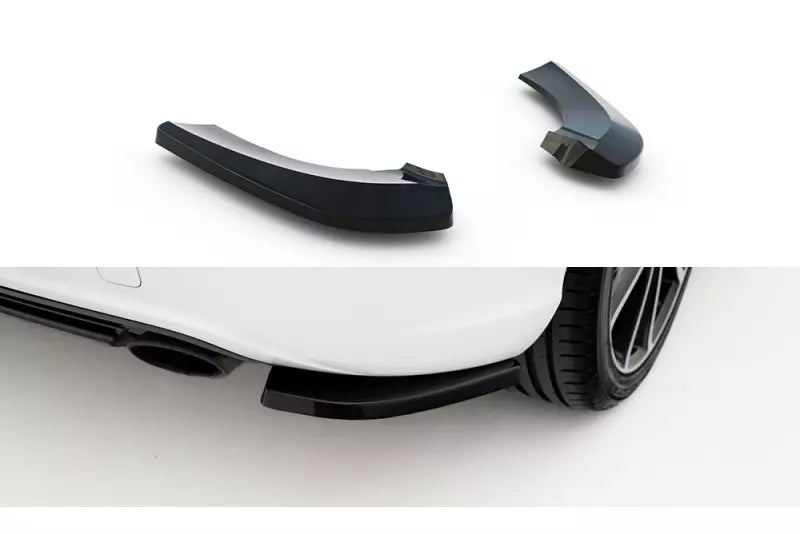 Maxton Design Diffusor Flaps für Mercedes B-Klasse W246 Hochglanz schwarz – Ansicht 2