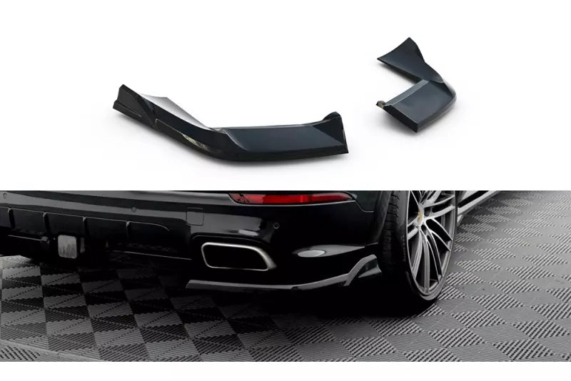 Maxton Design Diffusor Flaps für Porsche Cayenne Sport Design Mk3 Hochglanz schwarz – Ansicht 2