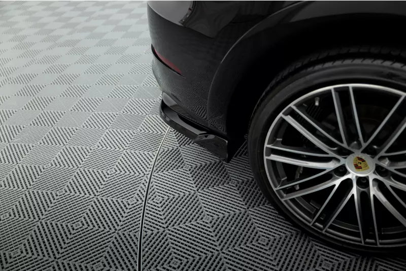 Maxton Design Diffusor Flaps für Porsche Cayenne Sport Design Mk3 Hochglanz schwarz – Ansicht 3