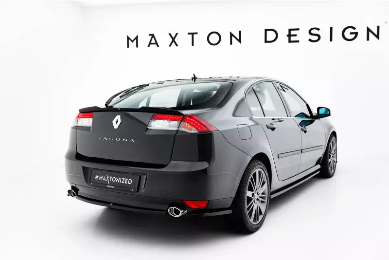 Maxton Design Diffusor Flaps für Renault Laguna Hatchback GT Mk3 Hochglanz schwarz – Ansicht 1