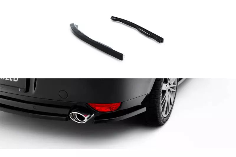 Maxton Design Diffusor Flaps für Renault Laguna Hatchback GT Mk3 Hochglanz schwarz – Ansicht 2