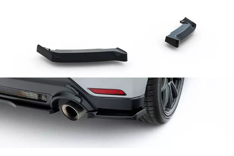 Maxton Design Diffusor Flaps für Toyota Yaris GR Mk4 Facelift Hochglanz schwarz – Ansicht 2