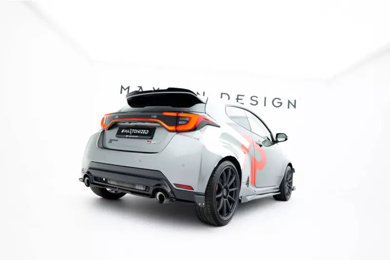 Maxton Design Diffusor Flaps + Flaps für Toyota Yaris GR Mk4 Facelift Hochglanz schwarz – Ansicht 3