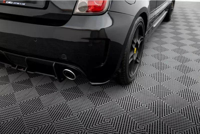 Maxton Design Diffusor Flaps V.2 für Abarth 500 Mk1 Hochglanz schwarz – Ansicht 1