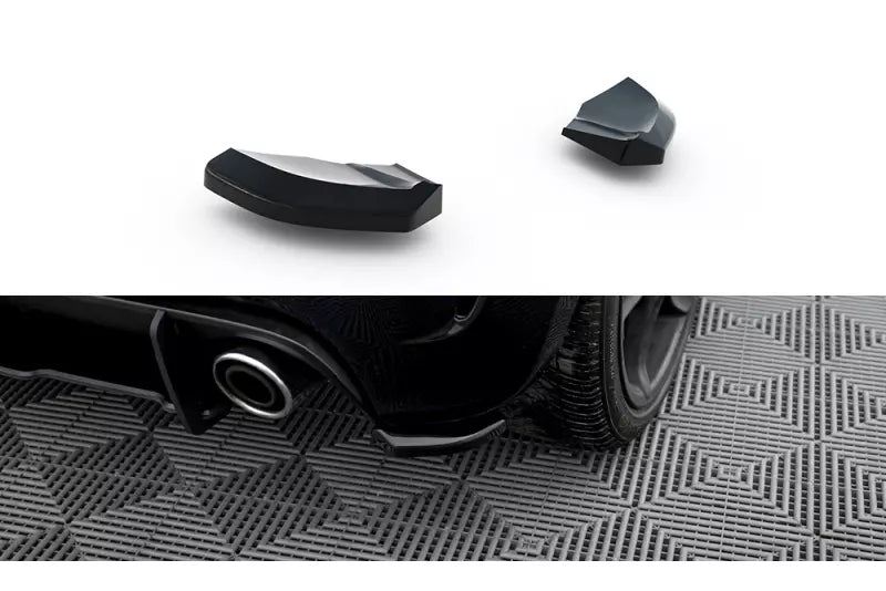 Maxton Design Diffusor Flaps V.2 für Abarth 500 Mk1 Hochglanz schwarz – Ansicht 2