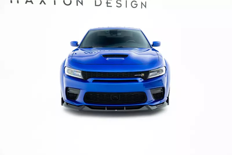 Maxton Design Frontlippe für Dodge Charger RT Scat Pack Widebody Mk3 Facelift Hochglanz schwarz – Ansicht 1
