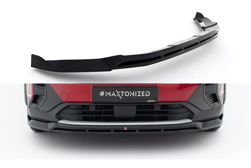 Maxton Design Frontlippe für Ford Tourneo Courier Mk2 Hochglanz schwarz – Ansicht 2