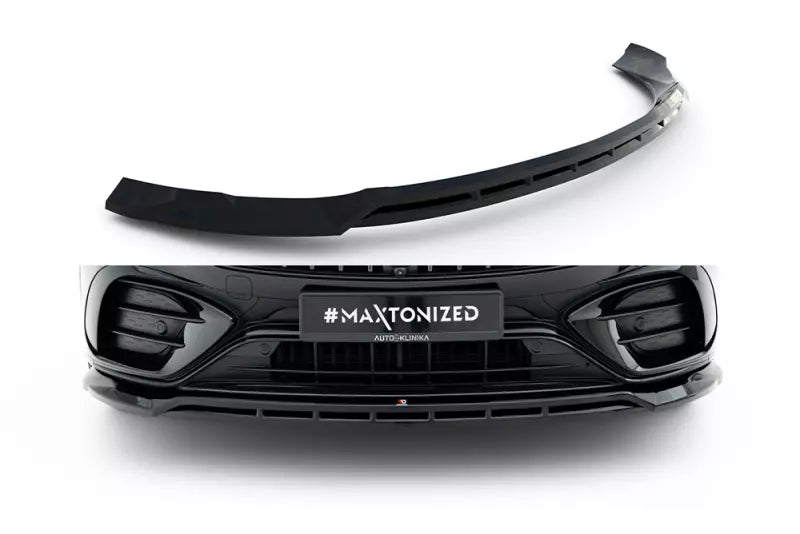 Maxton Design Frontlippe für Mercedes GLC 43 AMG X254 Hochglanz schwarz – Ansicht 2