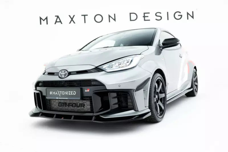 Maxton Design Frontlippe für Toyota Yaris GR Mk4 Facelift Hochglanz schwarz – Ansicht 3