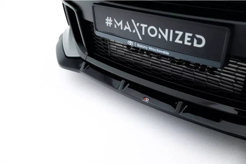 Maxton Design Frontlippe für Toyota Yaris GR Mk4 Facelift Hochglanz schwarz – Ansicht 4