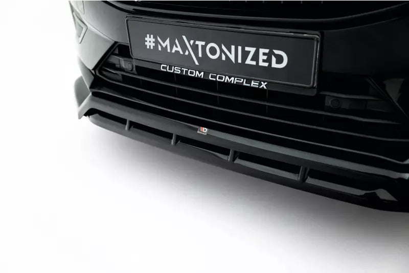 Maxton Design Frontlippe für Volvo XC60 Mk2 Hochglanz schwarz – Ansicht 3