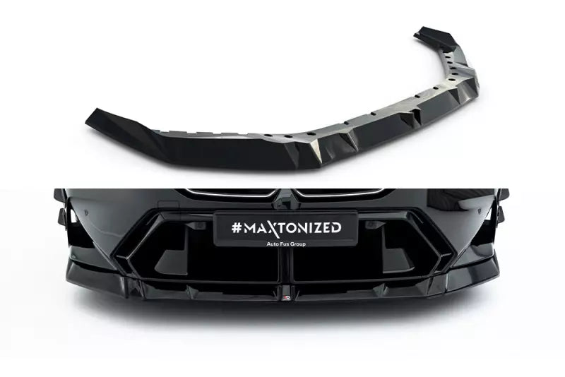 Maxton Design Frontlippe V.1 für BMW M5 Limousine / Touring G90 Hochglanz schwarz – Ansicht 2