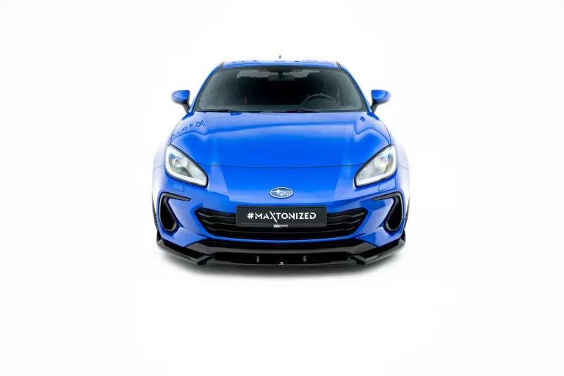Maxton Design Frontlippe V.1 für Subaru BRZ Mk2 Hochglanz schwarz – Ansicht 1