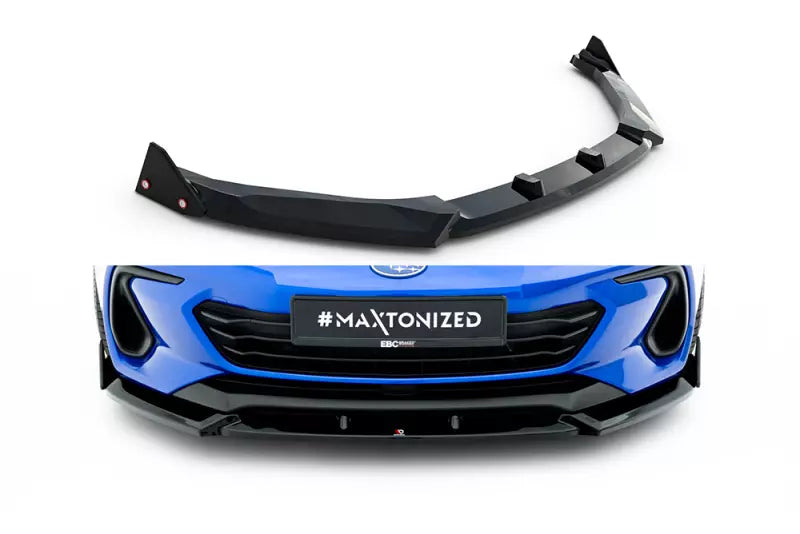 Maxton Design Frontlippe V.1 und Flaps für Subaru BRZ Mk2 – Ansicht 2