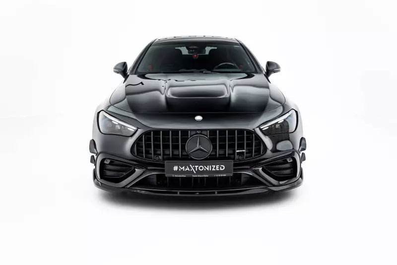 Maxton Design Frontlippe V.2 für Mercedes CLE 53 C236 Hochglanz schwarz – Ansicht 1