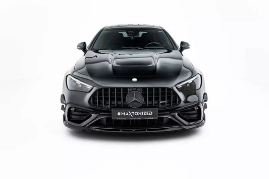 Maxton Design Frontlippe V.2 für Mercedes CLE 53 C236 Hochglanz schwarz – Ansicht 1