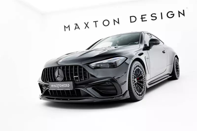 Maxton Design Frontlippe V.2 für Mercedes CLE 53 C236 Hochglanz schwarz – Ansicht 3