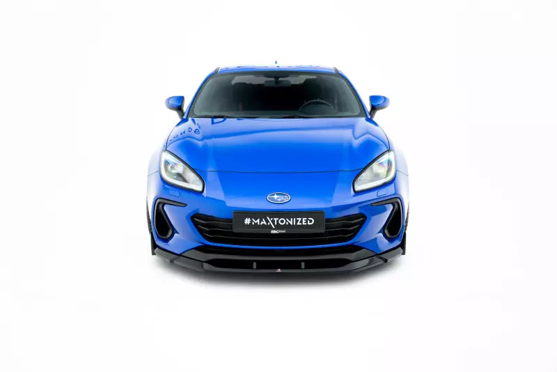 Maxton Design Frontlippe V.3 für Subaru BRZ Mk2 Hochglanz schwarz – Ansicht 1