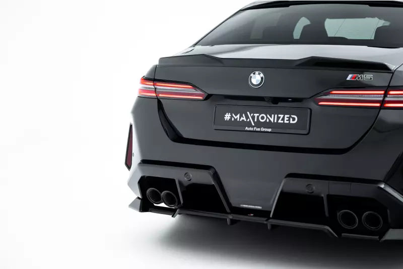 Maxton Design Heckdiffusor für BMW M5 Limousine / Touring G90 / G91 Hochglanz schwarz – Ansicht 1