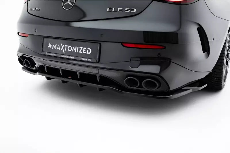 Maxton Design Heckdiffusor für Mercedes CLE 53 C236 Hochglanz schwarz – Ansicht 1