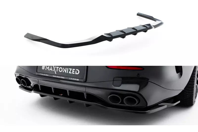 Maxton Design Heckdiffusor für Mercedes CLE 53 C236 Hochglanz schwarz – Ansicht 2