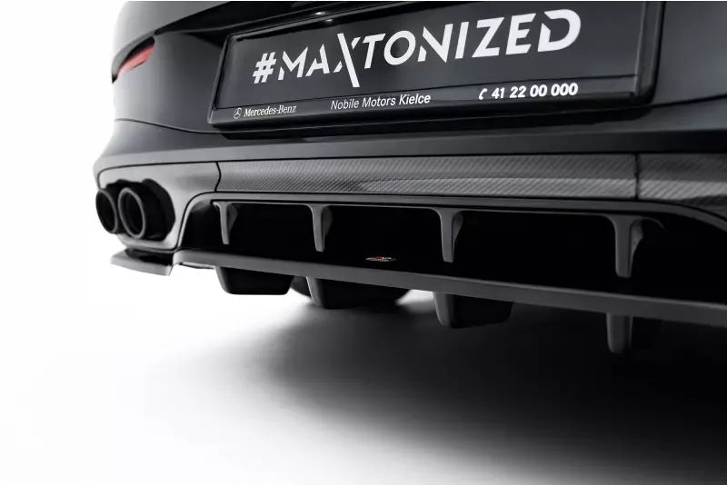 Maxton Design Heckdiffusor für Mercedes CLE 53 C236 Hochglanz schwarz – Ansicht 4