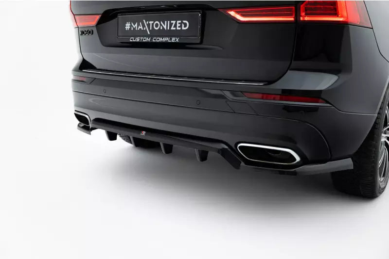 Maxton Design Heckdiffusor für Volvo XC60 Mk2 Hochglanz schwarz – Ansicht 3