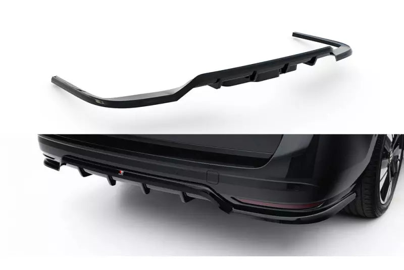 Maxton Design Heckdiffusor für VW Multivan Lang T7 Hochglanz schwarz – Ansicht 2