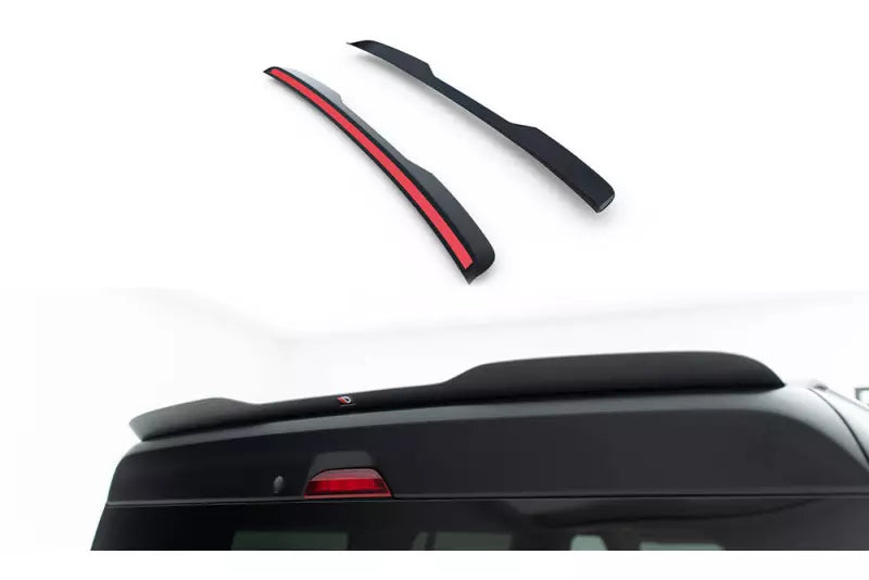 Maxton Design Heckspoiler Lippe für Ford Tourneo Courier Mk2 Hochglanz schwarz – Ansicht 2