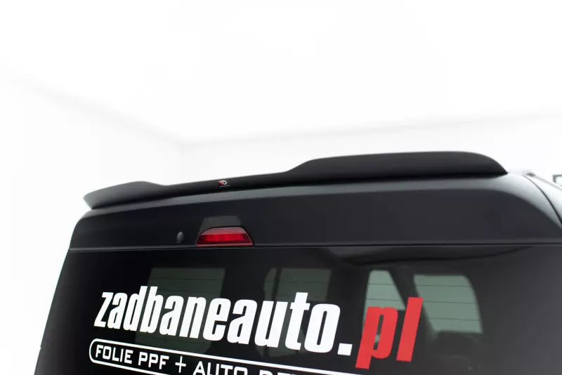 Maxton Design Heckspoiler Lippe für Ford Tourneo Courier Mk2 Hochglanz schwarz – Ansicht 4